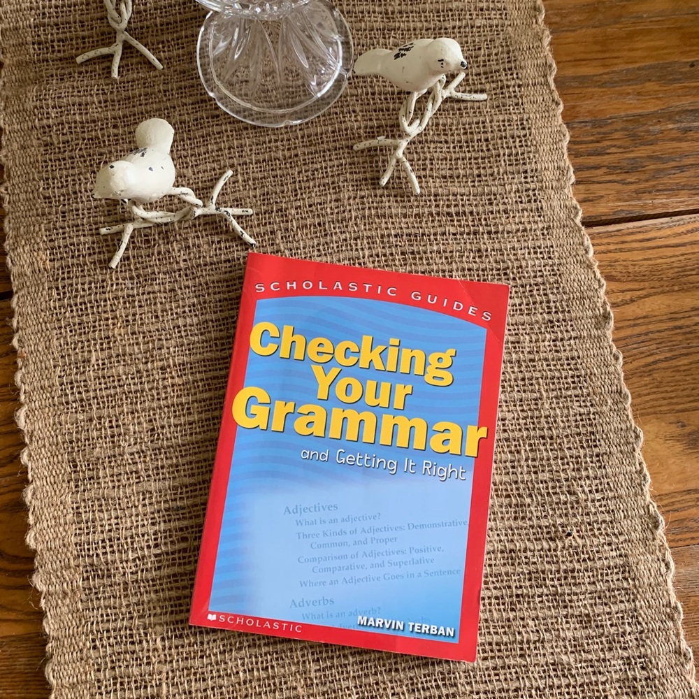 Checking Your Grammar Book